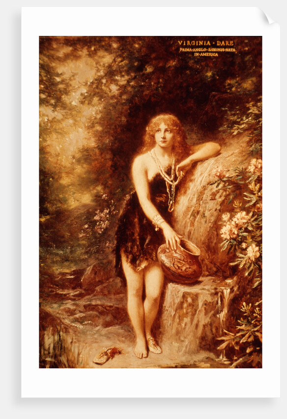 Virginia Dare by Jean Leon Gerome Ferris