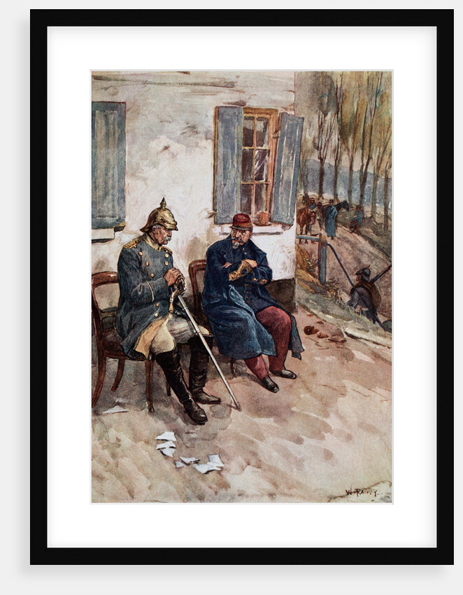 Napoleon III and Bismarck in Conversation by Anonymous
