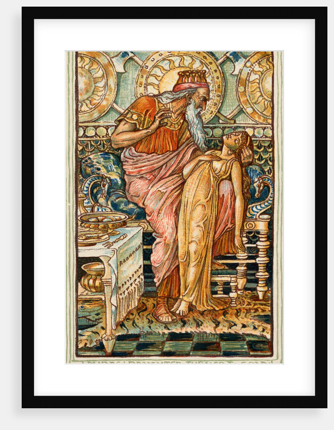 Midas Turning His Daughter into Gold by Anonymous