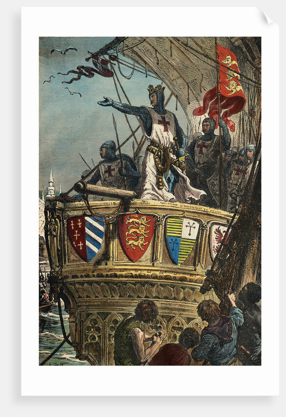 King Richard Bidding Farewell by Anonymous