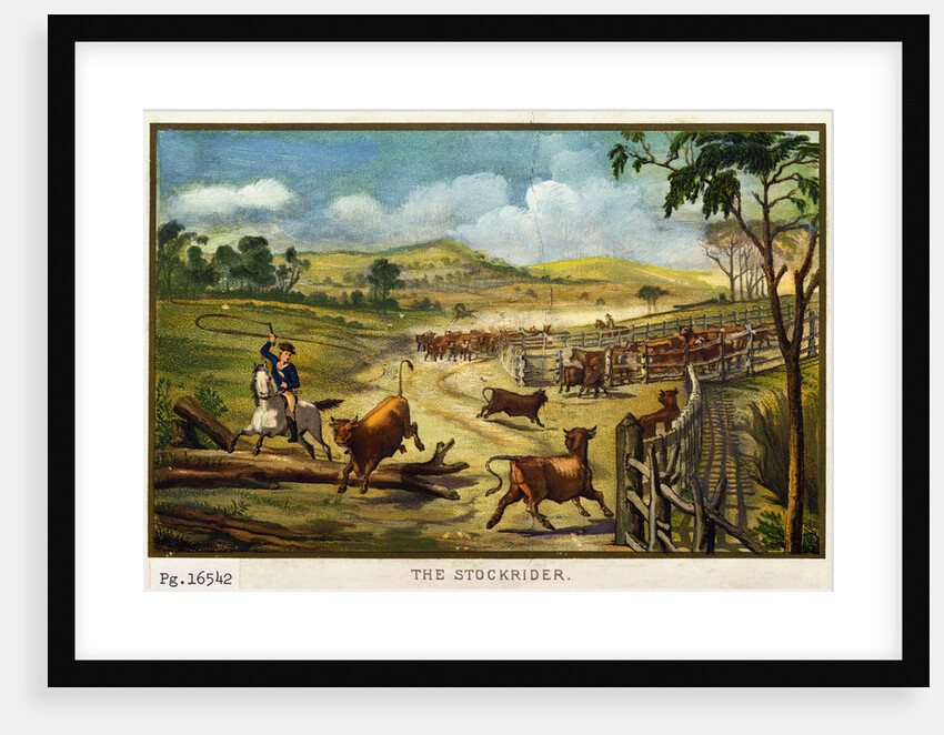Painting of a Cattle Herder by Anonymous
