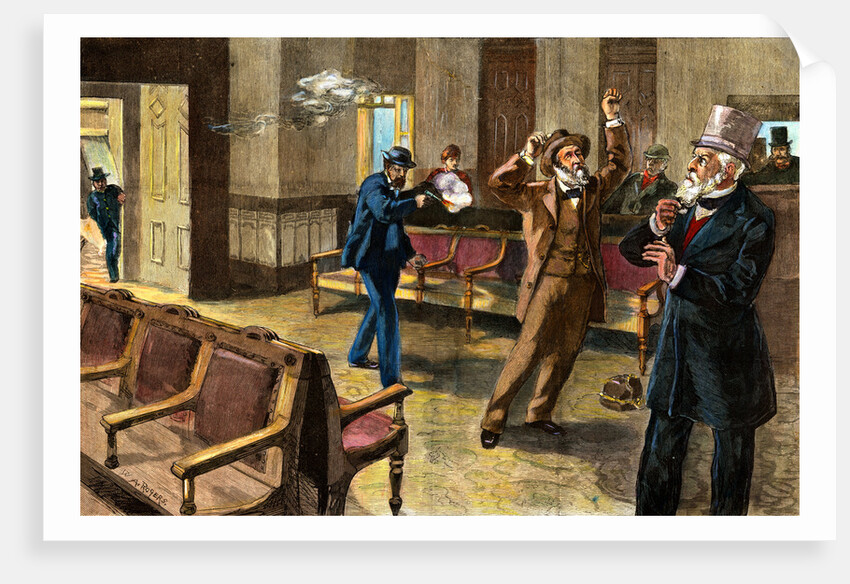 Assassination Attempt on President James Garfield by Anonymous