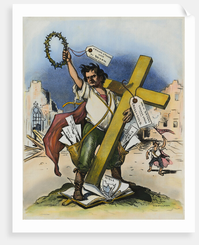 Illustration Depicting William Jennings Bryan by Anonymous
