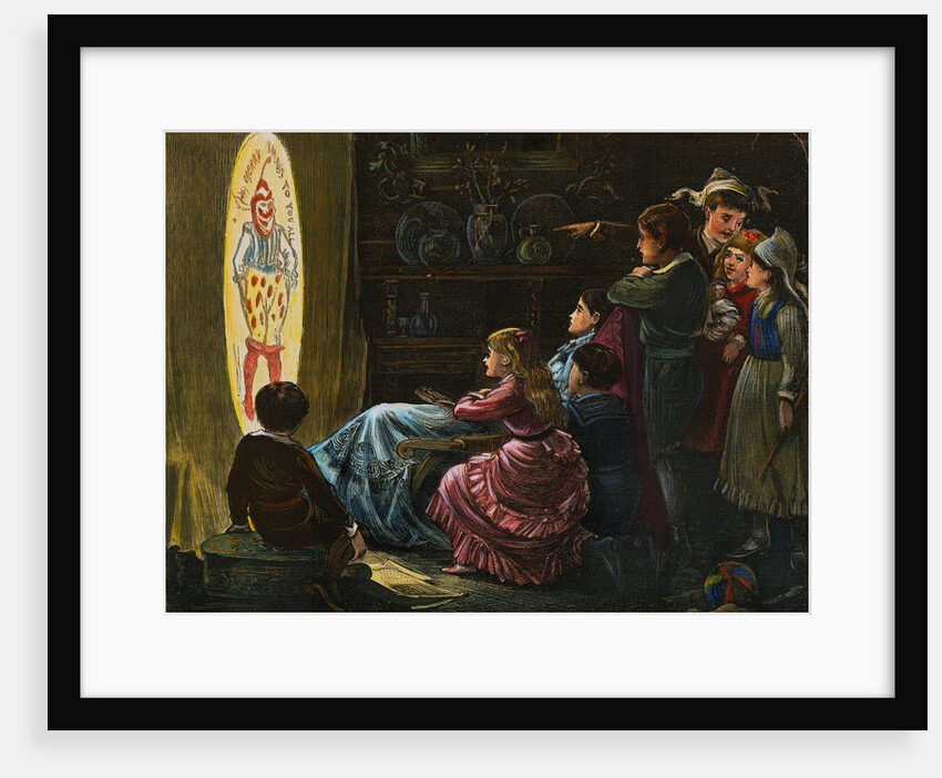 Children Viewing Picture by Anonymous