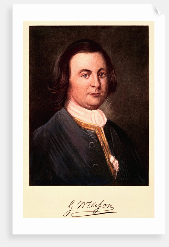 Portrait of George Mason by Anonymous