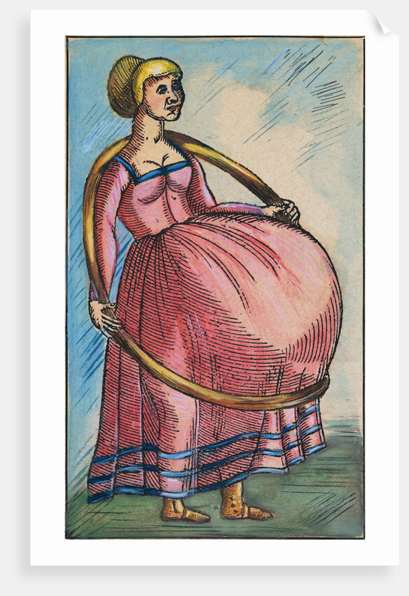 Illustration of Pregnant Woman by Anonymous