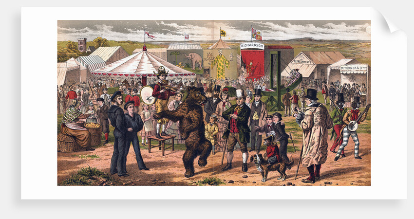 Spectators at Large Circus Event by Anonymous