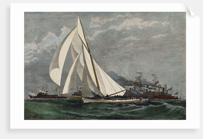 Early Ships out to Sea by Anonymous