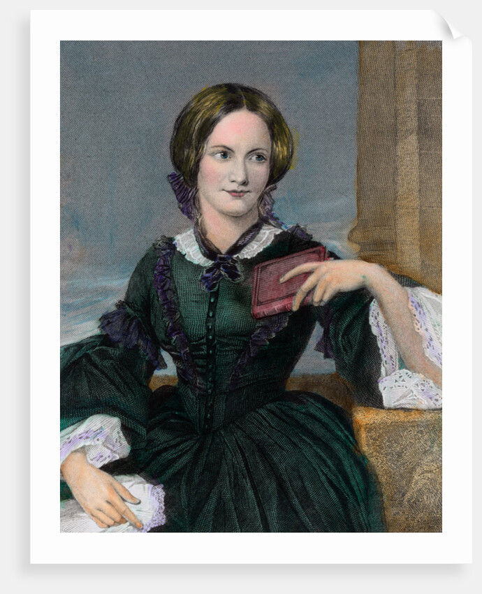 Portrait of Authoress Charlotte Bronte by Anonymous