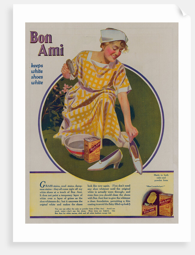 Bon Ami Scouring Powder Advertisement by Anonymous