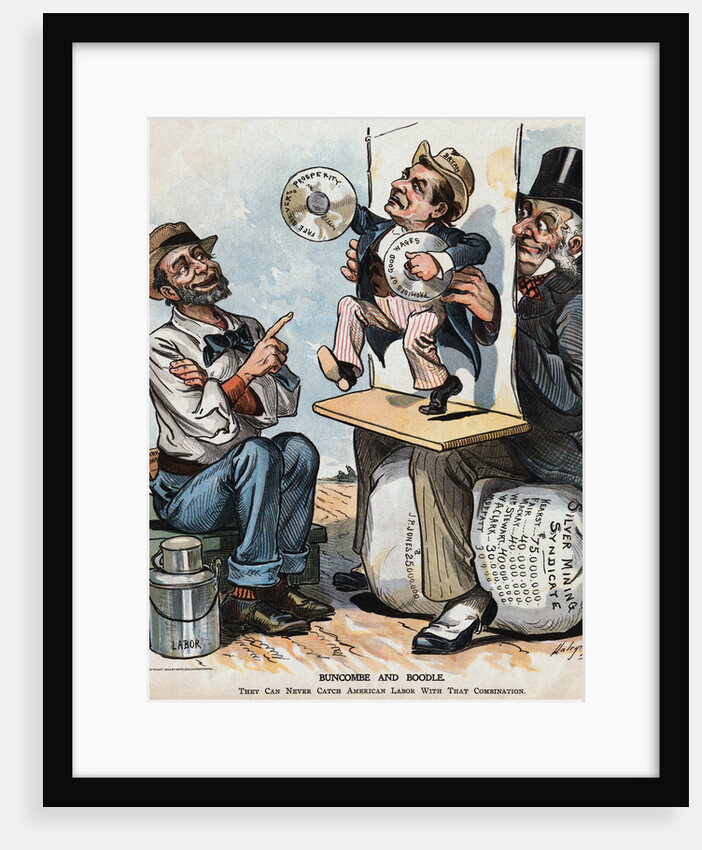 1896 Political Cartoon by Anonymous