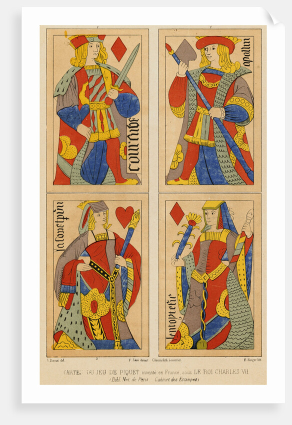 French Playing Cards by Anonymous