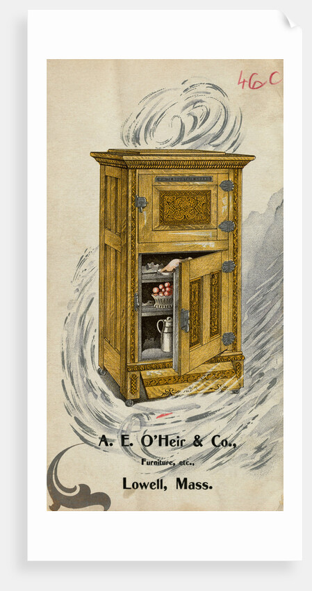 Advertisement for Early Refrigerator by Anonymous