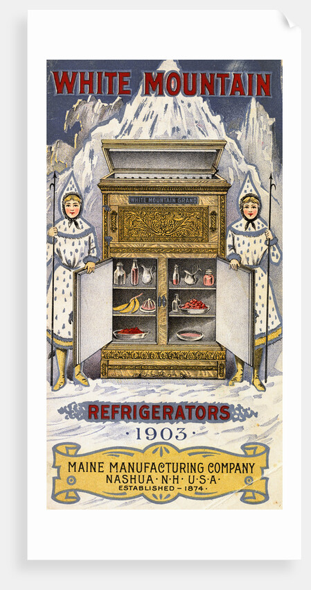 Advertisement for White Mountain Refrigerators by Anonymous