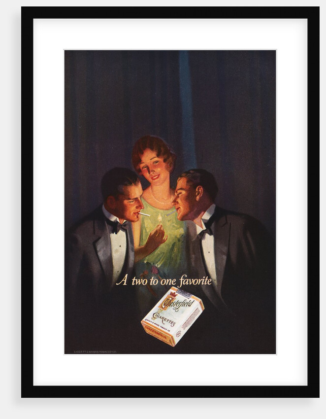 Advertisement for Chesterfield Cigarettes by Anonymous