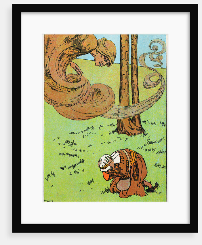 Genie Appearing Before a Merchant by Anonymous