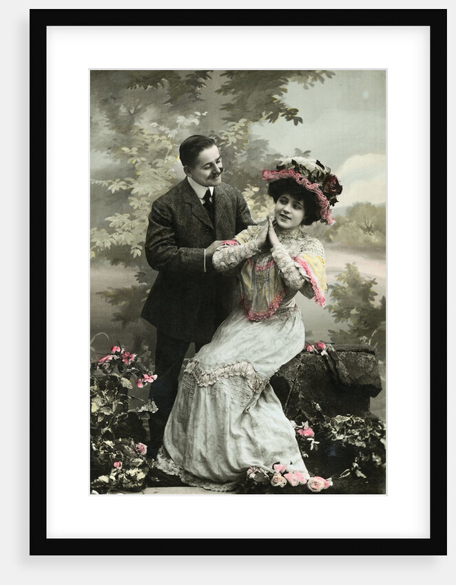 Courting Couple by Anonymous
