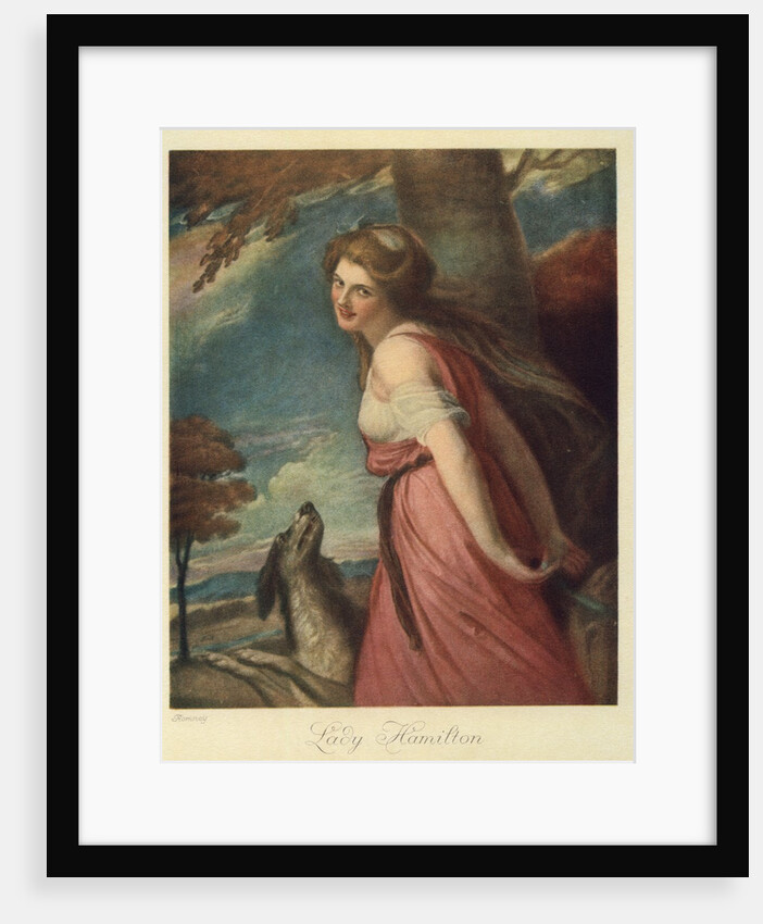 Lady Hamilton as a Bacchante by George Romney