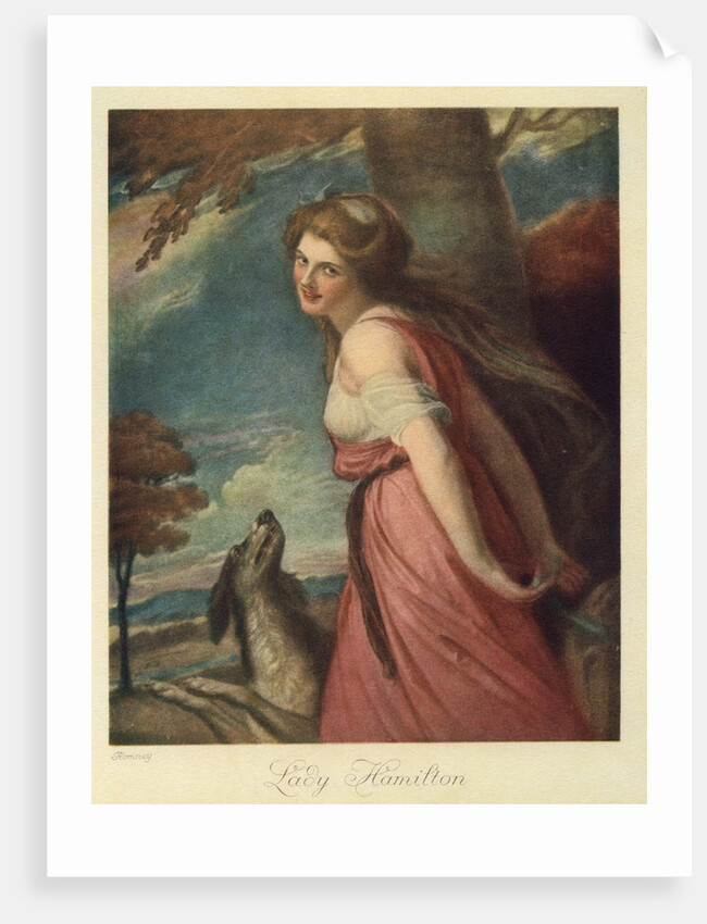 Lady Hamilton as a Bacchante by George Romney