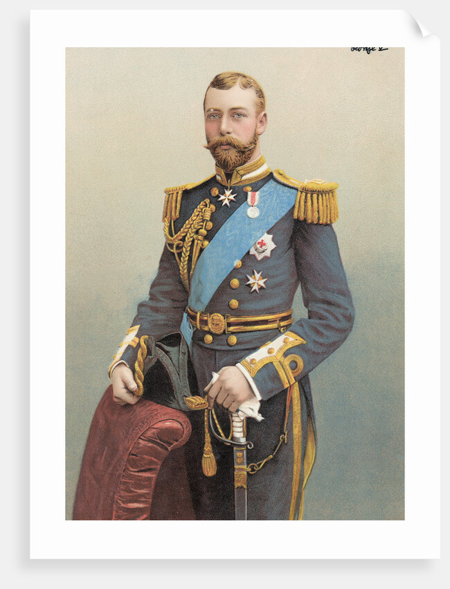 King George V in Uniform by Anonymous