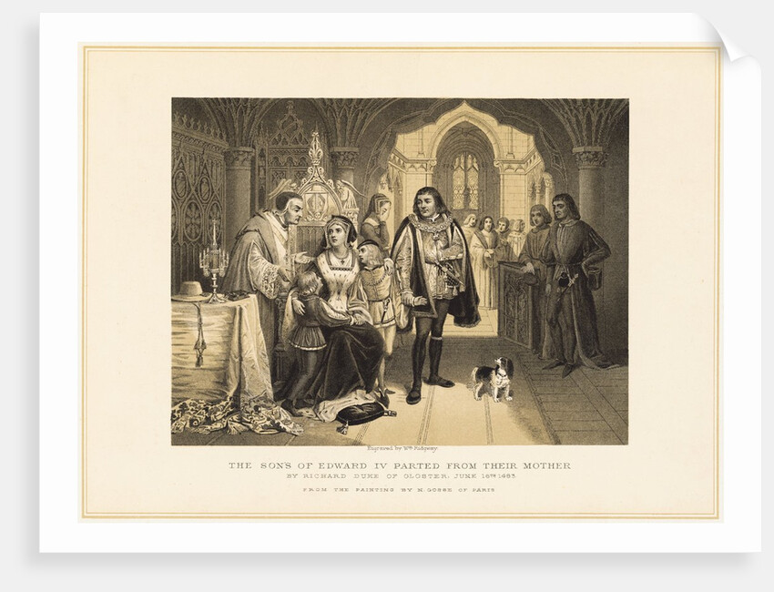 Nobleman Taking Sons from Mother by Anonymous