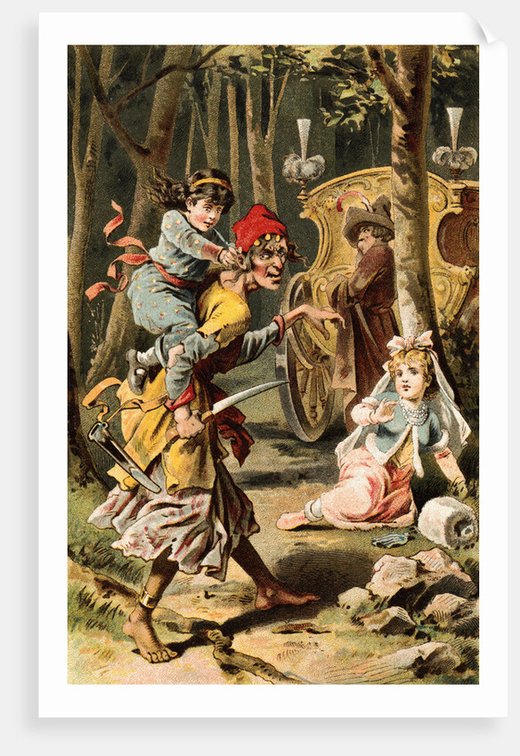 Story Scene from The Snow Queen by Anonymous