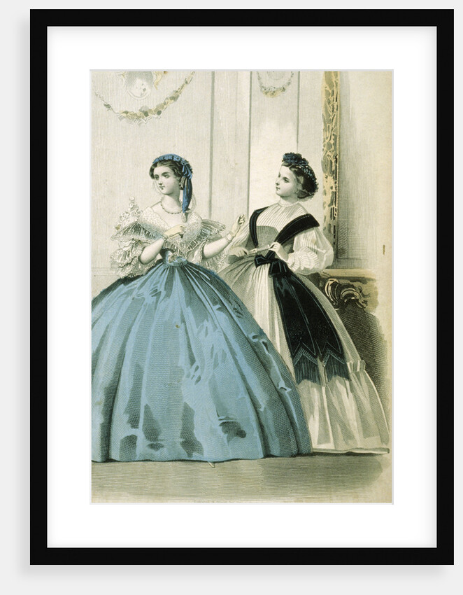 Les Modes Parisiennes Engraving by Anonymous