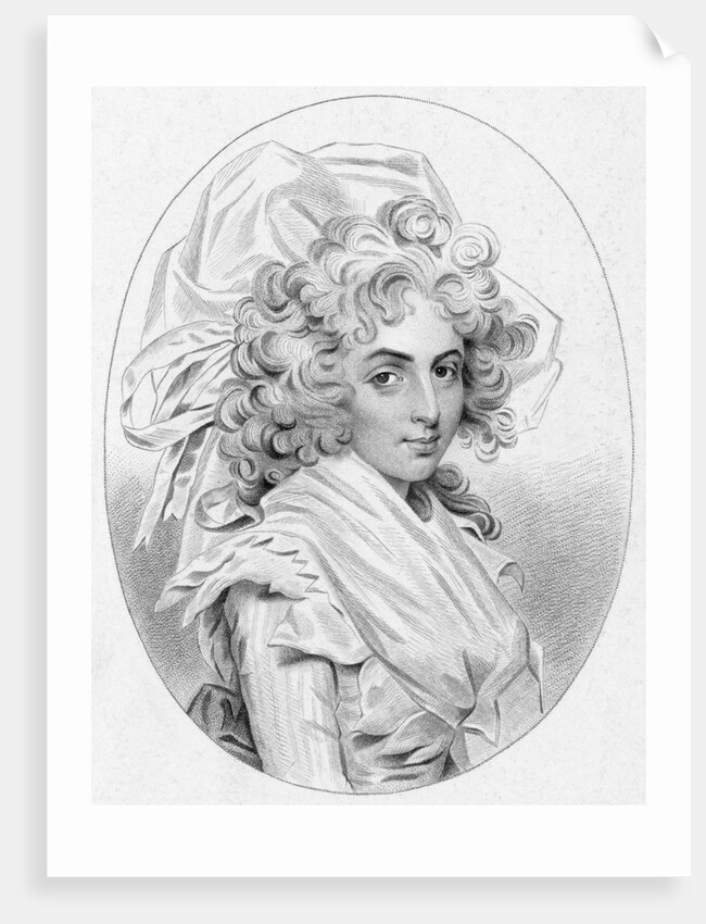 Illustrated Portrait of Mrs. Siddons by Anonymous