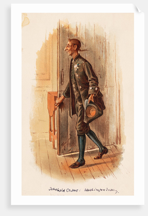 Illustration Depiction Ichabod Crane Character by Corbis