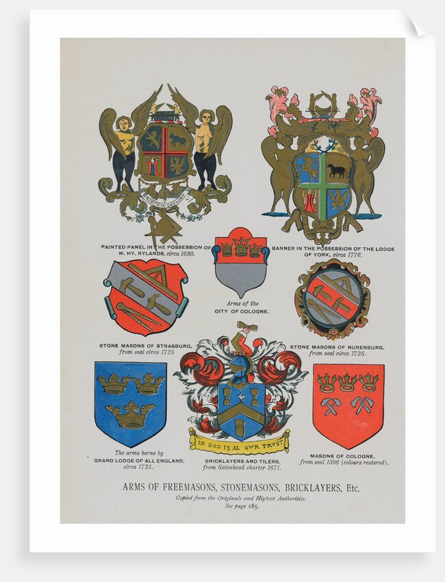 Selection of Emblematic Arms by Anonymous