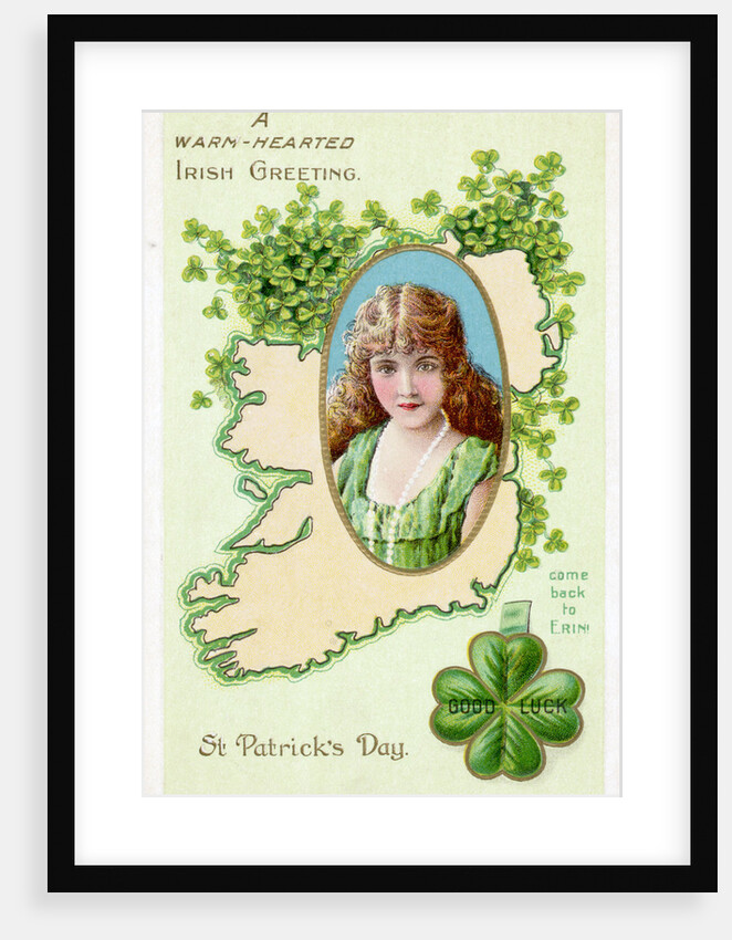 Warm Hearted Greetings From Ireland by Anonymous