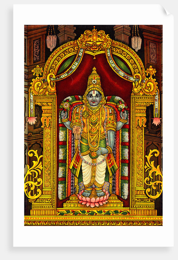 Hindu God Venkateswara by Anonymous