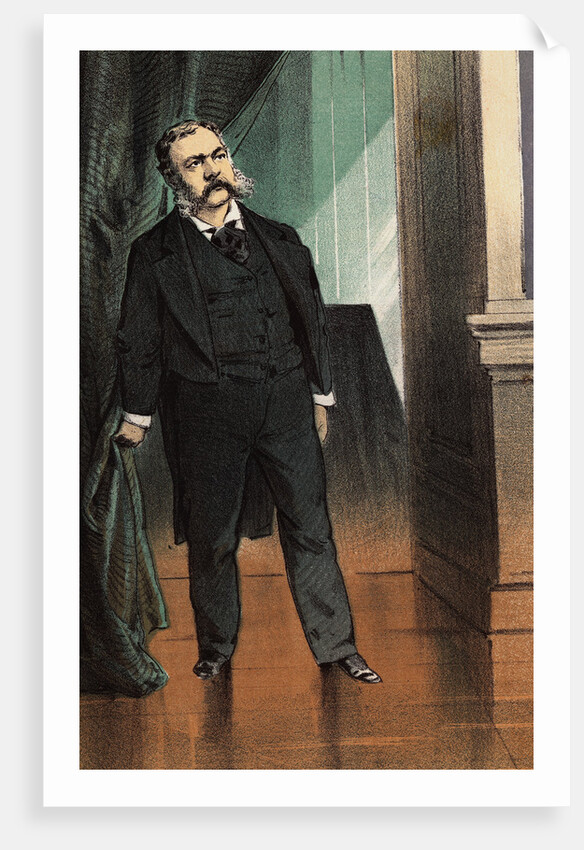 Portrait of 21st US President Chester Arthur by Anonymous