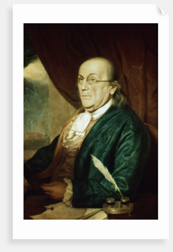 Portrait of Benjamin Franklin by Anonymous