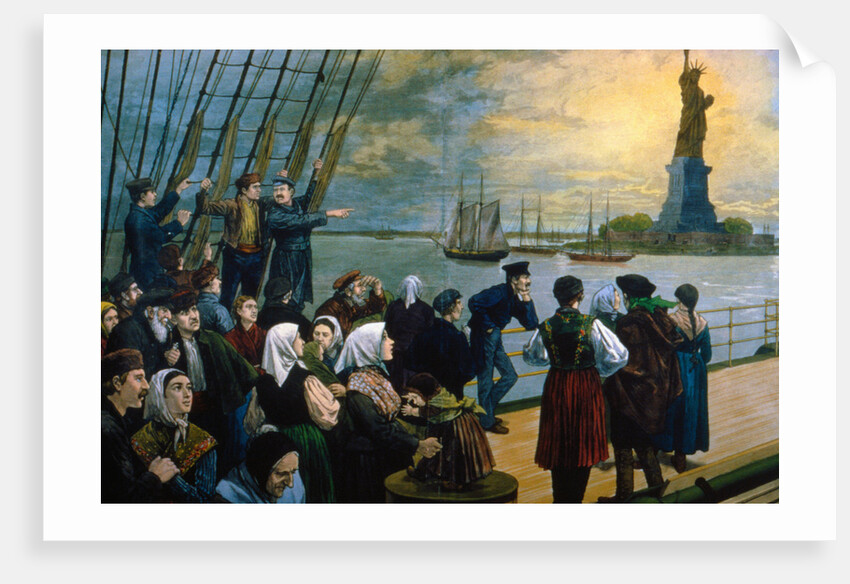 Welcome to the Land of Freedom Illustration by Anonymous