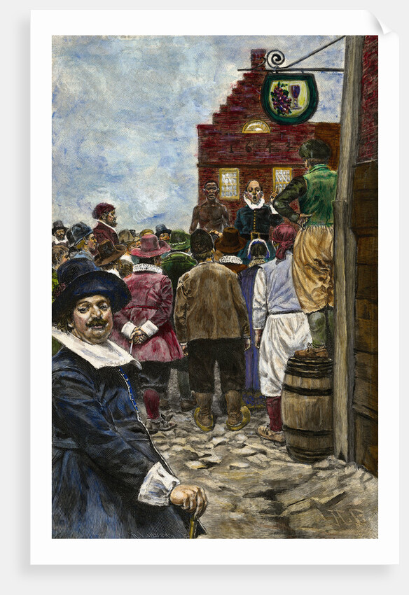 Slave Sale in Progress by Anonymous