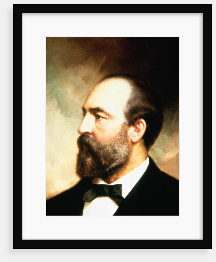Portrait of James Garfield by Anonymous