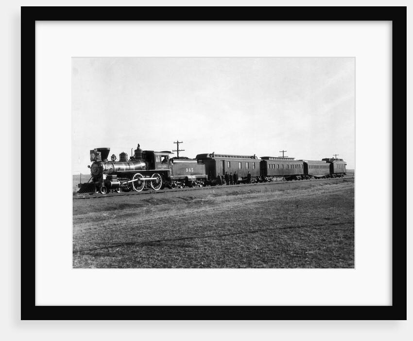 Union Pacific Train Passing by Anonymous