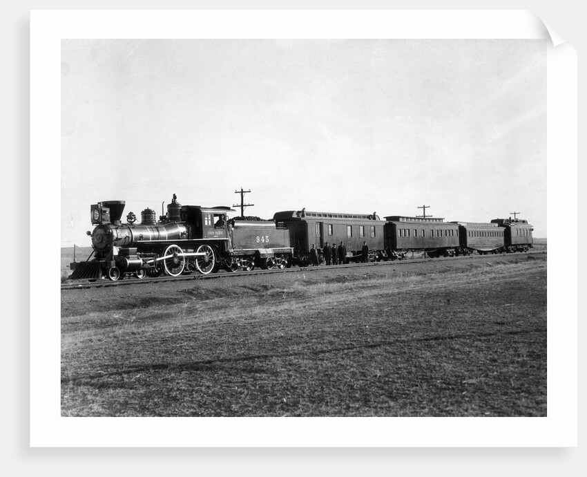 Union Pacific Train Passing by Anonymous