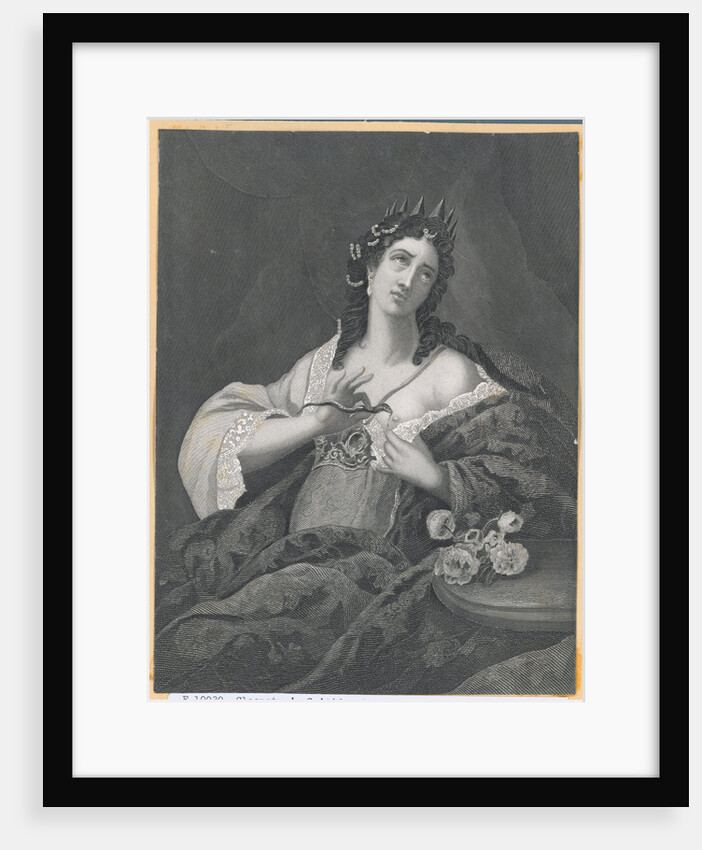 Cleopatra Poisoning Herself with Snake Venom by Anonymous