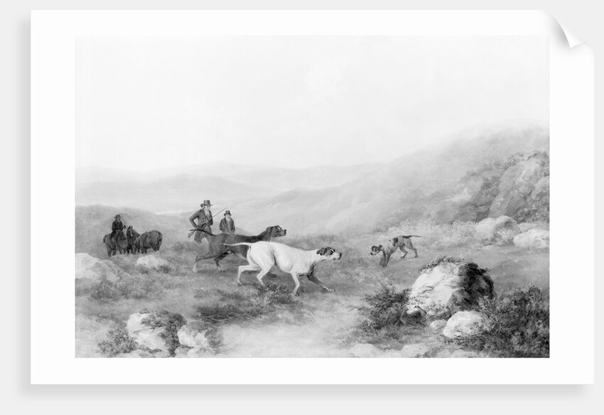 Colonel Thornton Hunting with His Dogs by Anonymous