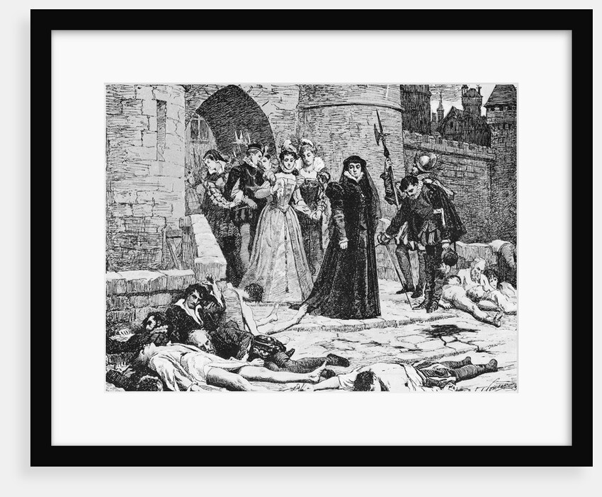 Catherine de Medici Inspecting Massacre Victims by Anonymous