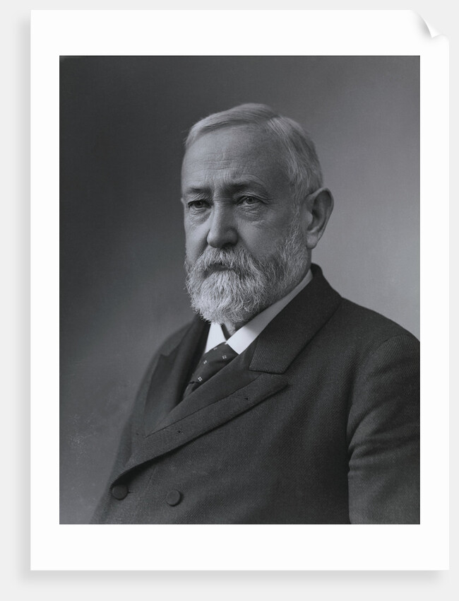 Pensive Portrait of President Benjamin Harrison by Anonymous