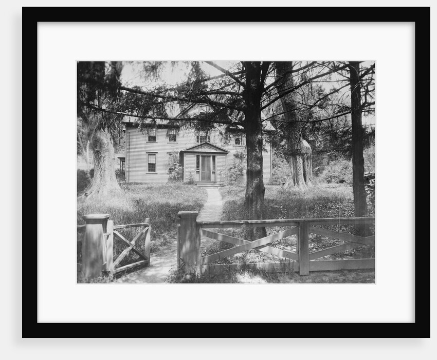 Exterior of the Orchard House Homestead for Louisa May Alcott by Anonymous