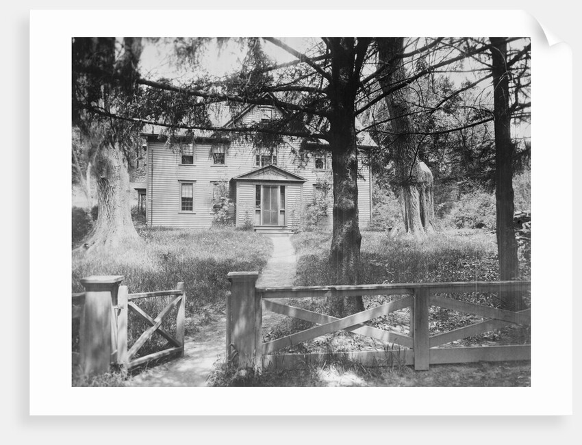 Exterior of the Orchard House Homestead for Louisa May Alcott by Anonymous