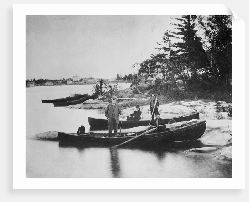 President Chester Arthur on Fishing Trip by Anonymous