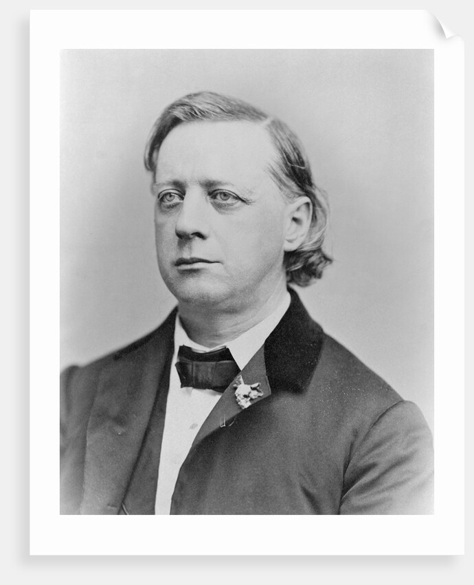 Portrait of Clergyman Henry Ward Beecher by Anonymous