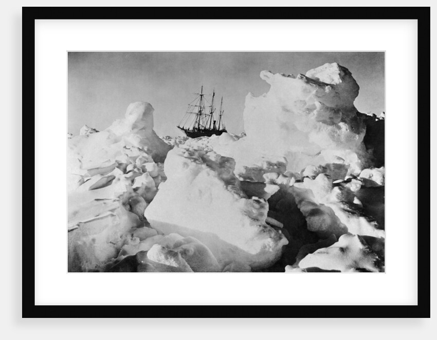 Ernest Shackleton's Ship Endurance Trapped in Ice by Anonymous