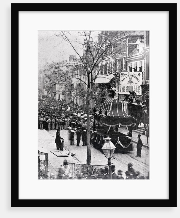 Funeral Scene for Abraham Lincoln by Anonymous