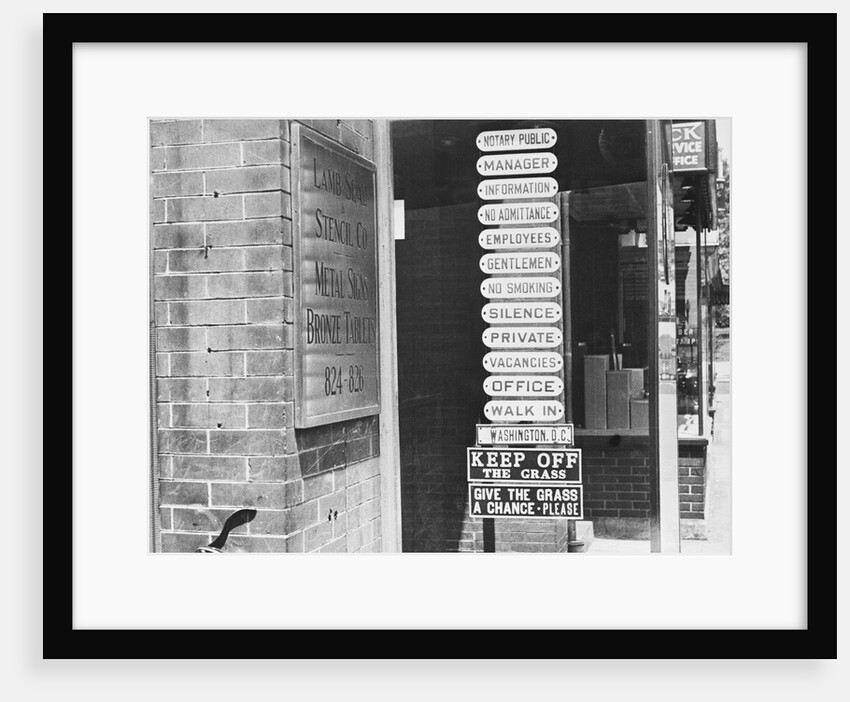 Sign Making Store by Anonymous